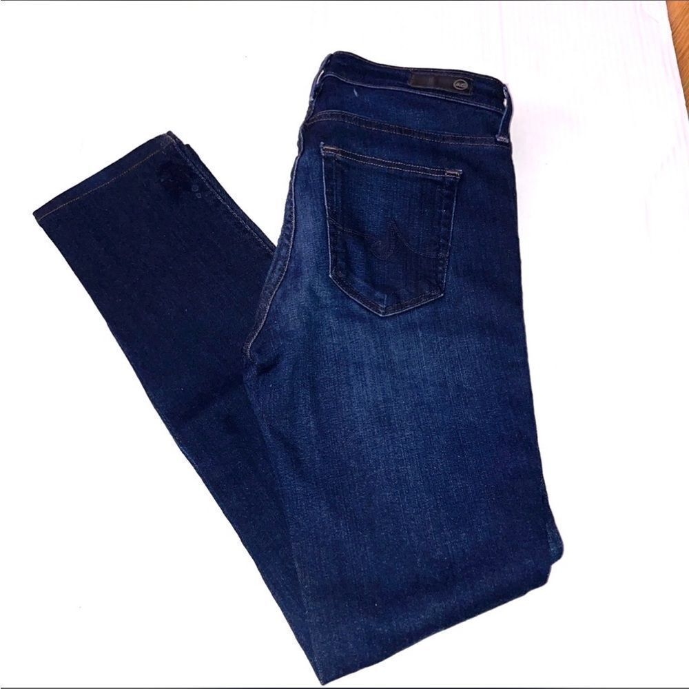 AG the prima mid rise cigarette jeans 25